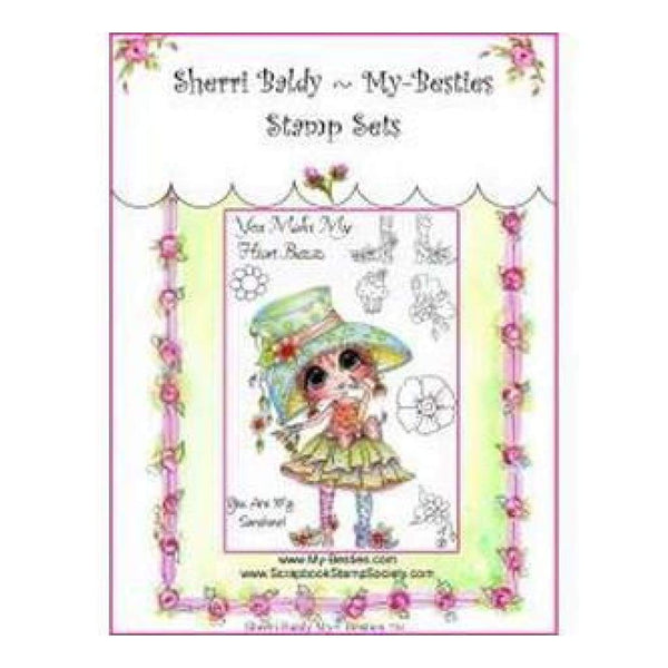 My Besties Clear Stamps Set 4In. X6in.  You Make My Heart Buzz