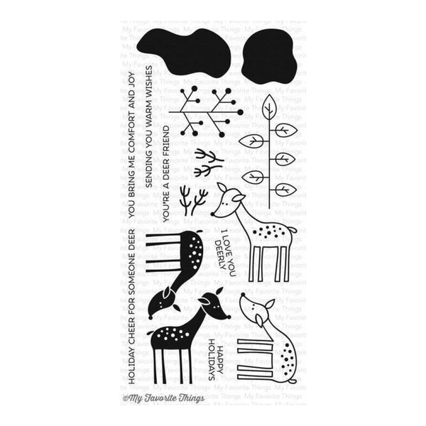 My Favorite Things Clear Stamp Set - Deer Friends