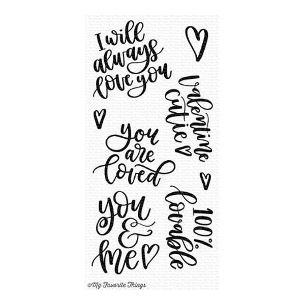 My Favourite Things - 100% Lovable stamp set