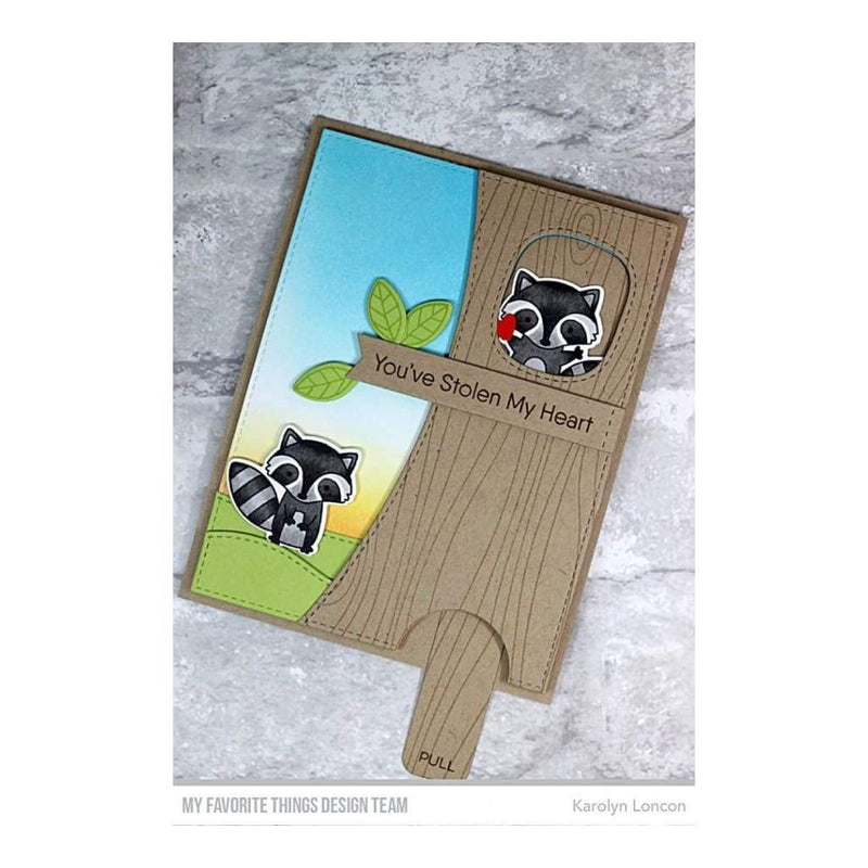 My Favourite Things - Friendly Raccoons Clear Stamp set*