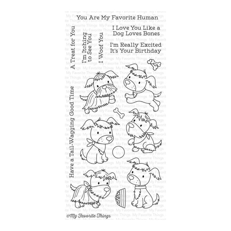 My Favourite Things -Puppy Pals stamp set