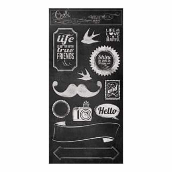 My Mind's Eye - Chalk Studio - Decorative Stickers