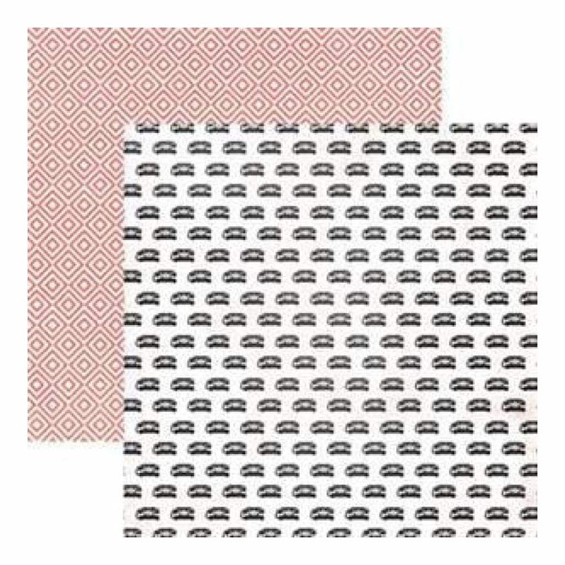 My Mind's Eye - Cut & Paste - Flair - Snapshots Ring 12X12 D/Sided Paper  (Pack