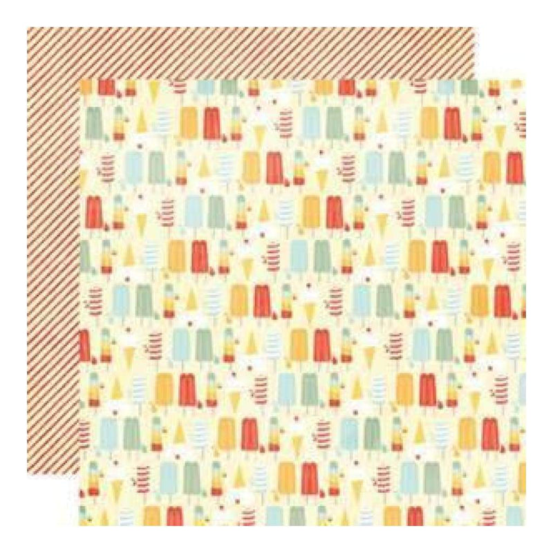 My Mind's Eye - On The Sunny Side - The Sweet Life 12X12 Double-Sided Paper