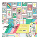 My Minds Eye Paper & Accessories Kit 12 inch X12 inch Good Vibes