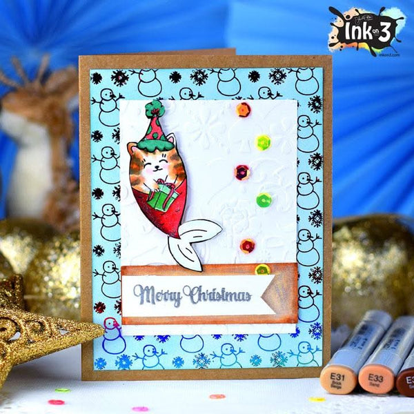 Ink On 3 - 3in x 4in Clear Stamps - My Little Catfish*