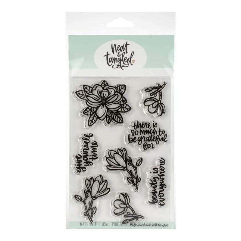 Neat & Tangled Clear Stamps 4 inch X6 inch Magnolia
