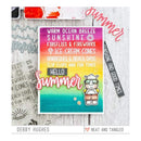 Neat & Tangled Clear Stamps 4inch X6inch Hello Summer*