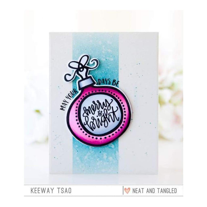 Neat & Tangled Die Merry & Bright Ornaments