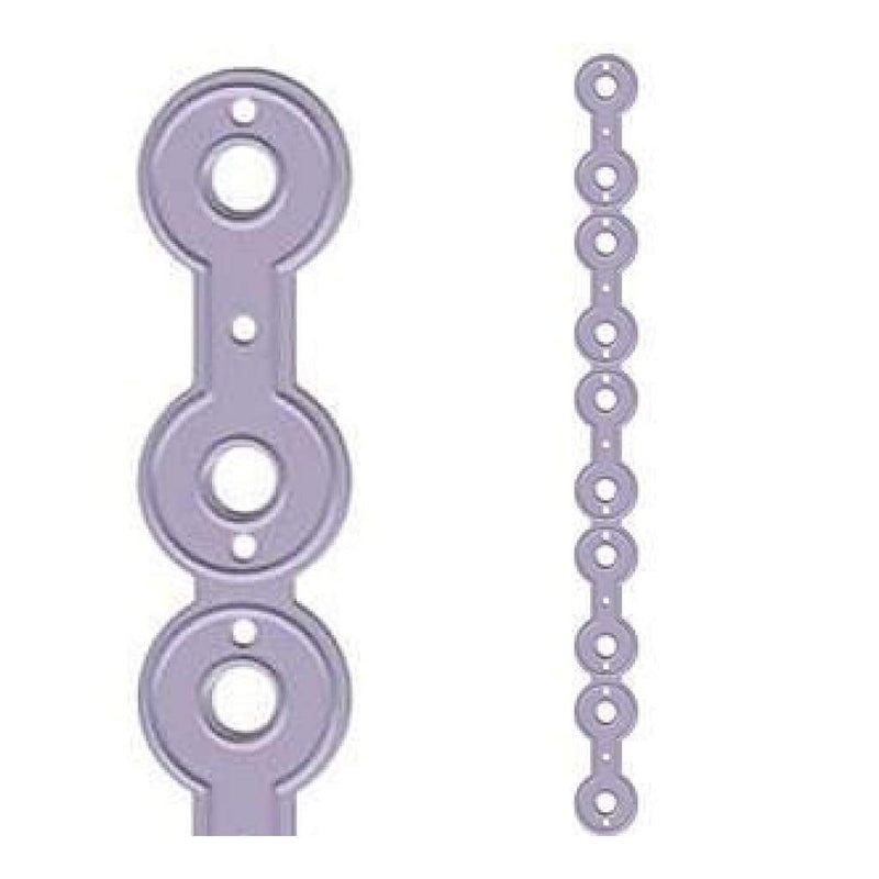 Nellie's Choice -  Bracelet Border Die -  Small Round