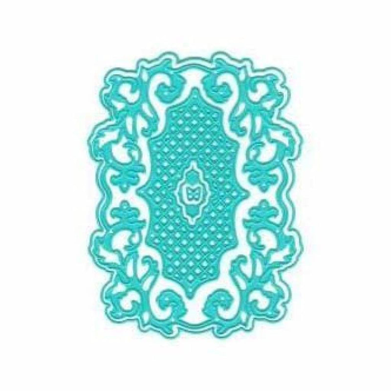Nellie's Choice Vintasia Dies Oval With Grid