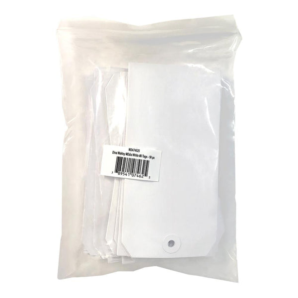 Dina Wakley Media White Tags #8*