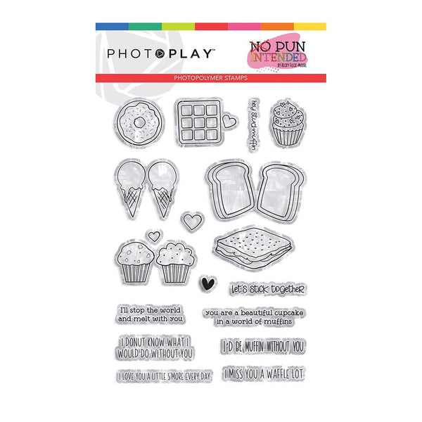 Photo play - Photopolymer 4x6 inch Stamps - Sweets, No Pun Intended
