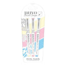 Nuvo Brush Script Pens - Pretty Pastels (3 Pk)