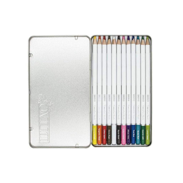 Nuvo Watercolour Pencils 12 pack - Brilliantly Vibrant