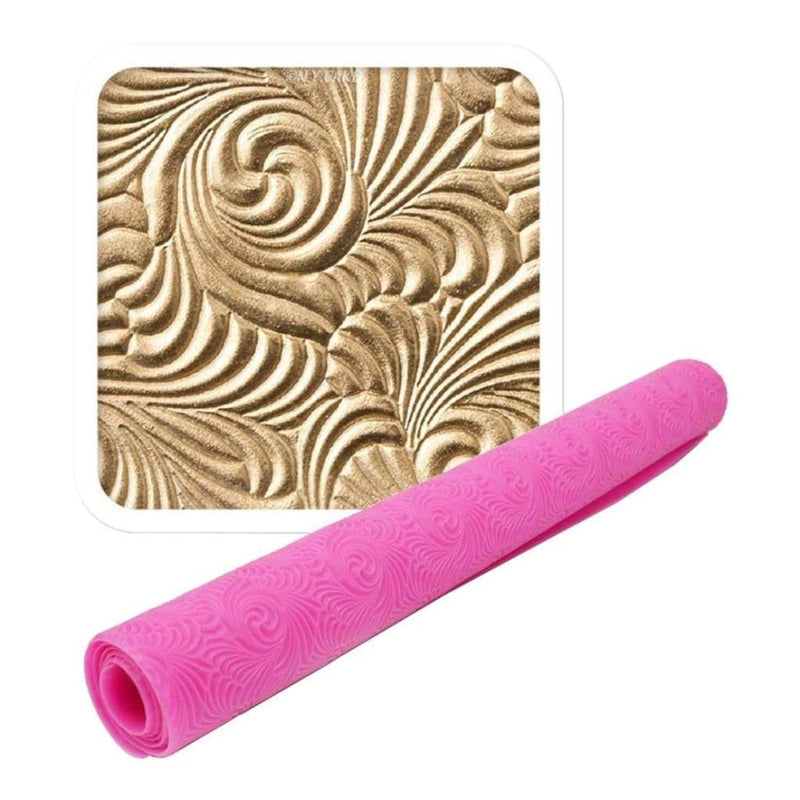 NY Cake Rosette Impression Mat By Lisa Mansour Pink