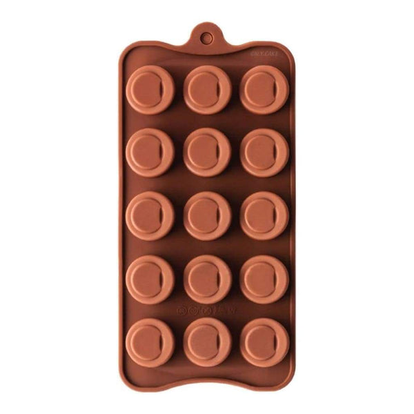 NY Cake Silicone Chocolate Mold Sloped Cylinder