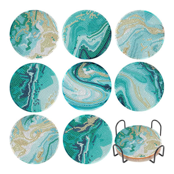 Poppy Crafts Diamond Coaster Kit - Ocean