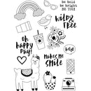 Simple Stories Oh Happy Day Photopolymer Clear Stamps Be You!