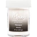 Moxy Opaque Finish Embossing Powder 0.9 ounce jar - White