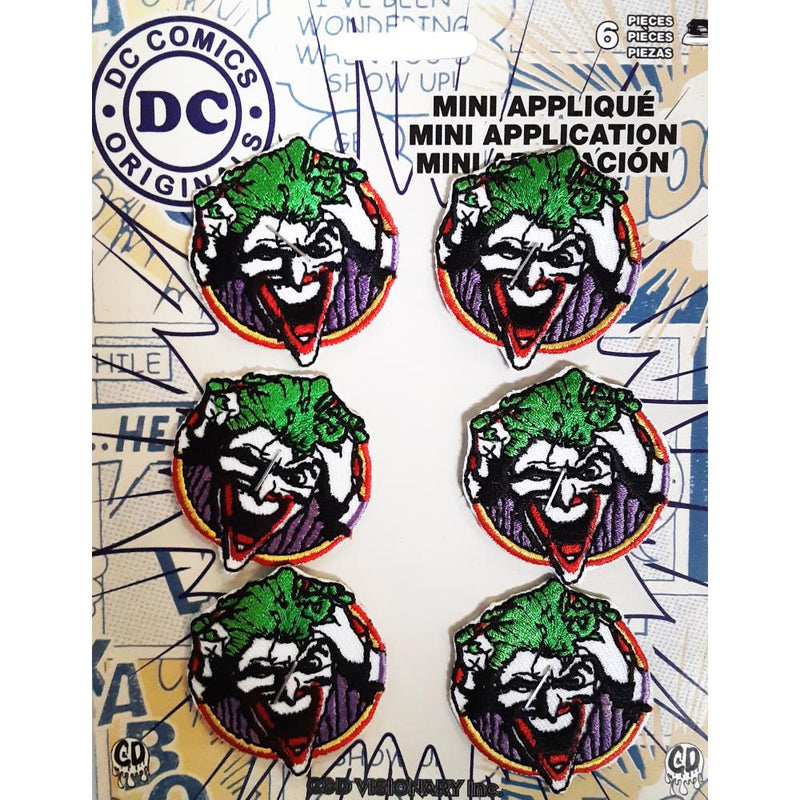 C&D Visionary DC Comics Patch - Joker Face Set 6 pieces*