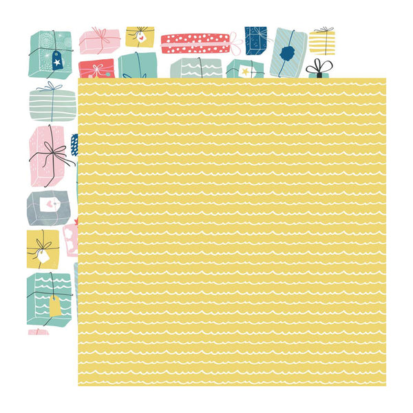 Kaisercraft - Oh Happy Day! Collection - Double-Sided Cardstock 12in X 12in - Wrapped Up*