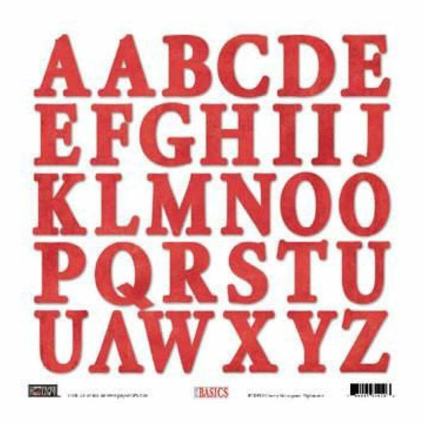 Paper Loft - Cherry Monogram Sticker