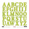 Paper Loft - Green Slime Monogram Sticker