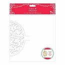 Papermania 12 Days Of Christmas Pop-Up Cards 8 Inch X8 Inch  4 Pack  Tex