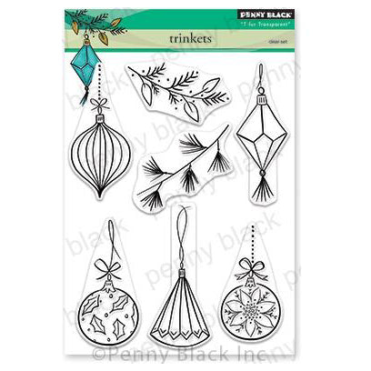 Penny Black Clear Stamps - Trinkets 5 inchX6.5 inch*