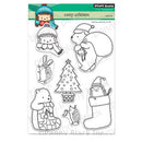 Penny Black Clear Stamps - Cozy Critters 5 inchX6.5 inch