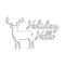 Penny Black Creative Dies - Holiday Hello 4.12inch X2.4inch