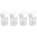 Multicraft Imports - Glitter Shaker Jars 2 inch 4 pack - Empty