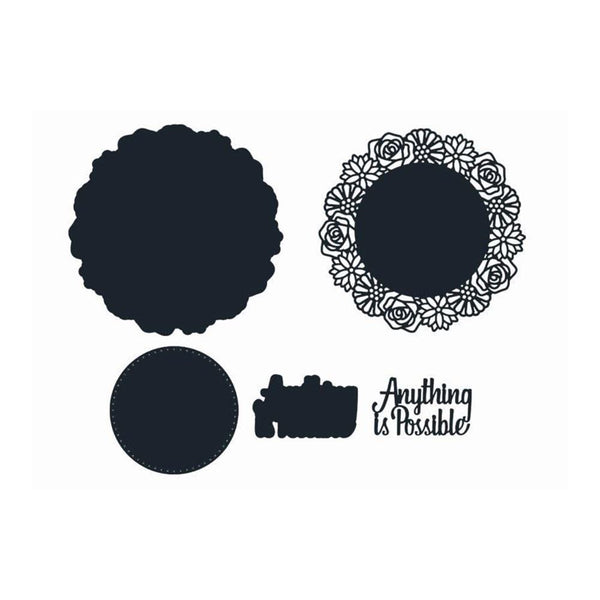 Creative Expressions - The Paper Boutique Anything is Possible Die Set