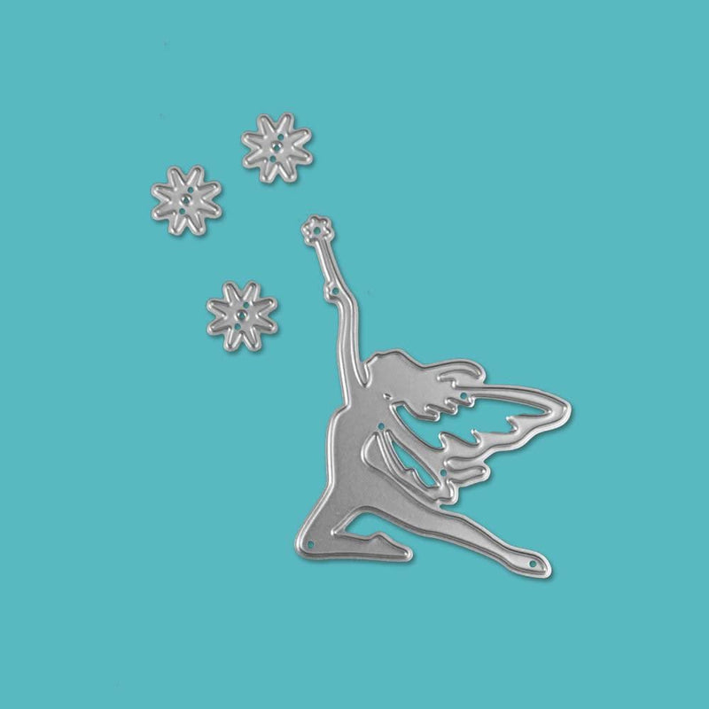 Poppy Crafts Dies - Dancing Fairy Die Design