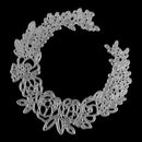 Poppy Crafts Dies - Floral Laurel Wreath