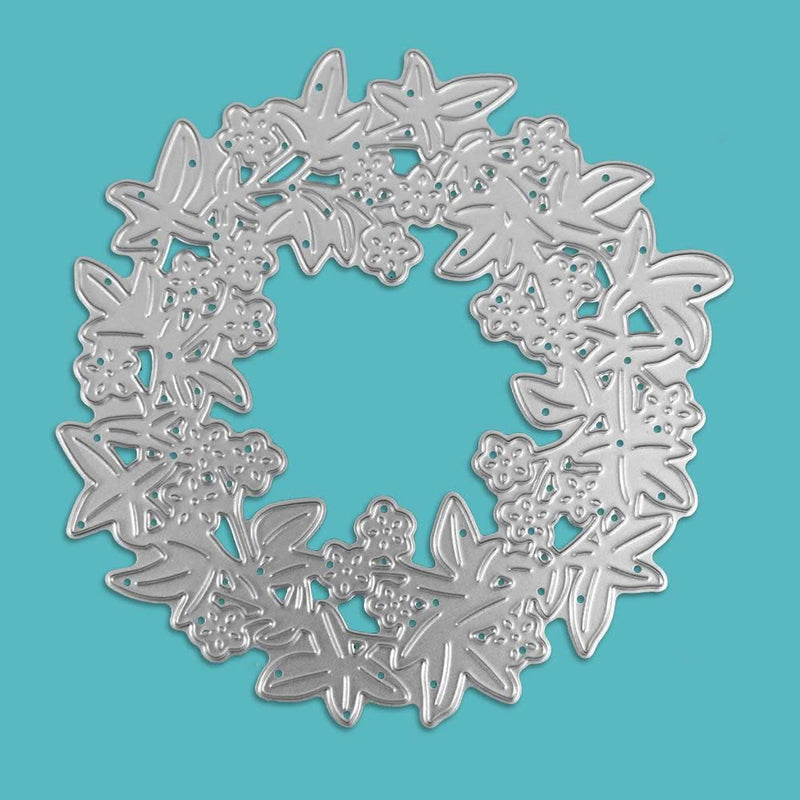 Poppy Crafts Dies - Floral Wreath
