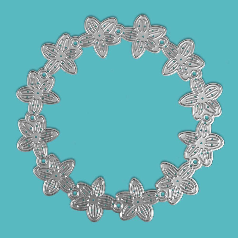 Poppy Crafts Dies - Flower Wreath