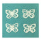 Poppy Crafts Dies - Four Butterflies