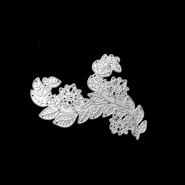 Poppy Crafts Dies - Fancy Floral Die Design #6