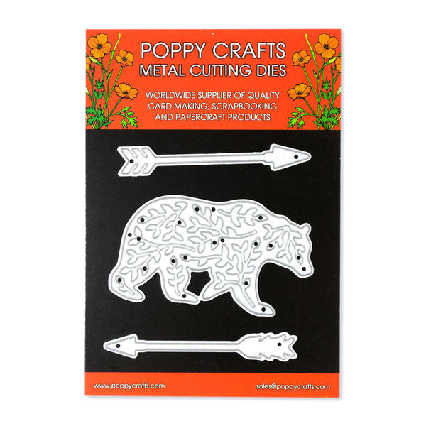 Poppy Crafts Metal Cutting Dies - Bear Necessities*