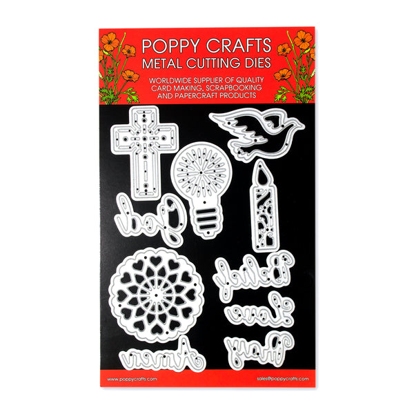 Poppy Crafts Metal Cutting Dies - Belief