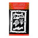 Poppy Crafts Metal Cutting Dies - Ever After Card*