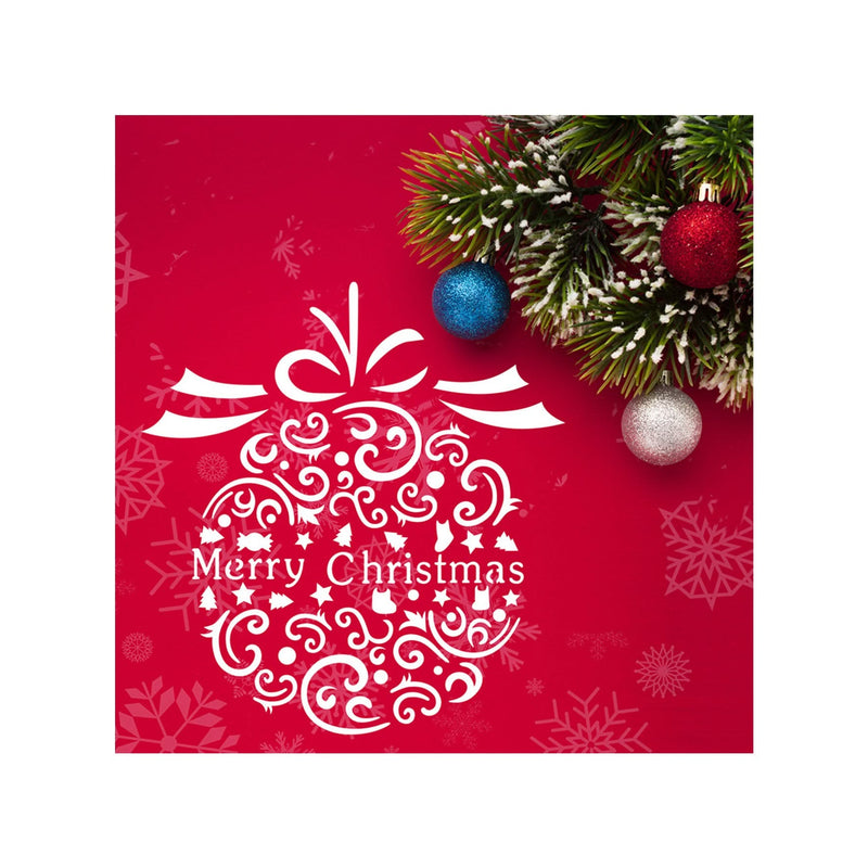 Poppy Crafts Stencil Kit 19 Christmas Collection Merry Christmas