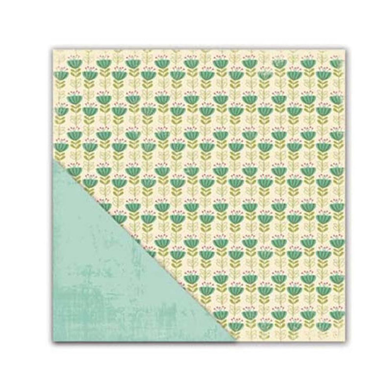 Little Yellow Bicycle - Paradise Collection - 12 x 12 Double Sided Textured Paper - Simple Pleasures
