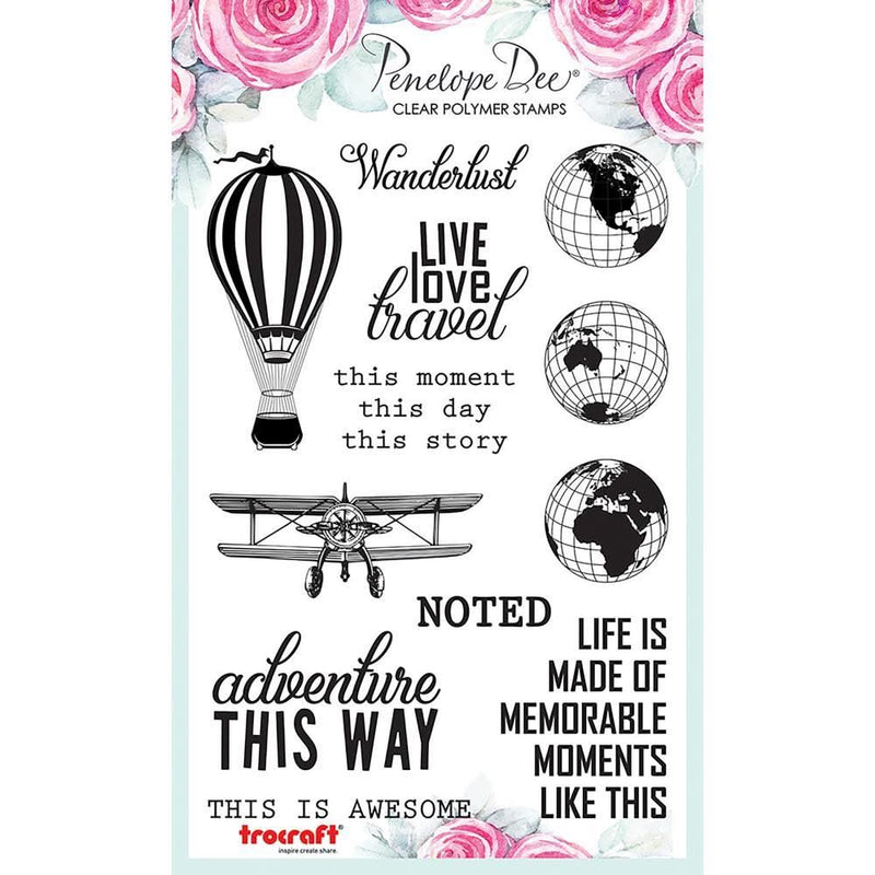 Penelope Dee -Wanderlust Stamp Wanderlust