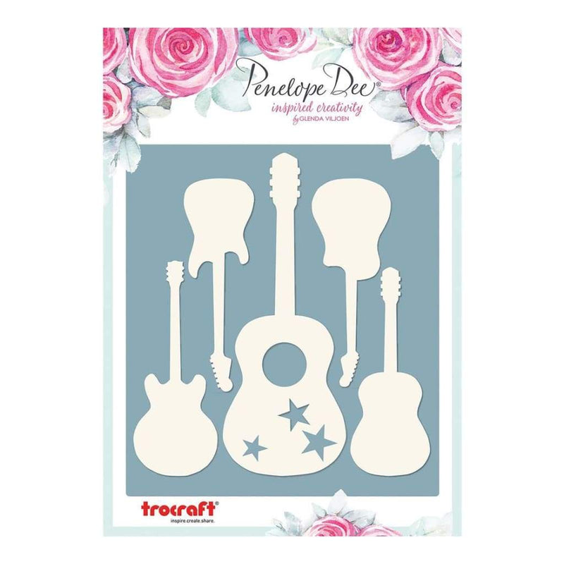 Penelope Dee - Maestro Paperboard Shapes Guitars