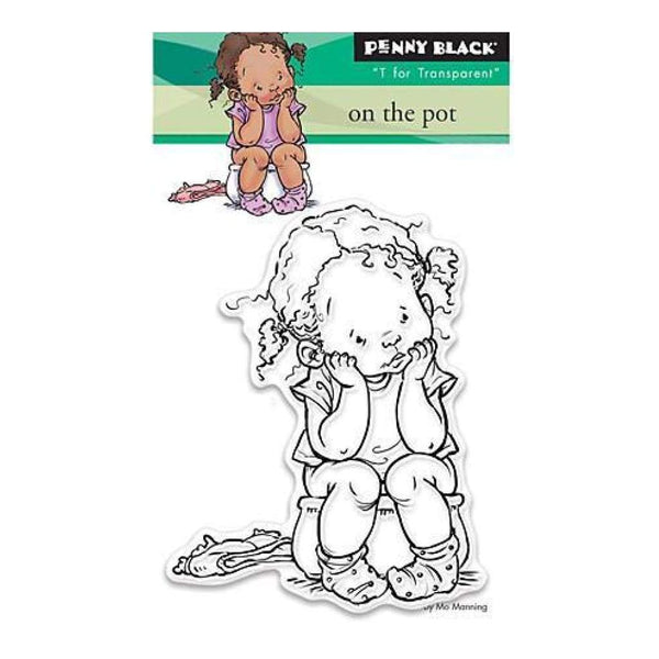 Penny Black Clear Stamps 3In. X4in. On The Pot