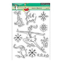 Penny Black Clear Stamps 5In.X7.5In. Sheet Snow Dancer