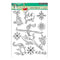 Penny Black Clear Stamps 5In.X7.5In. Sheet Snow Dancer